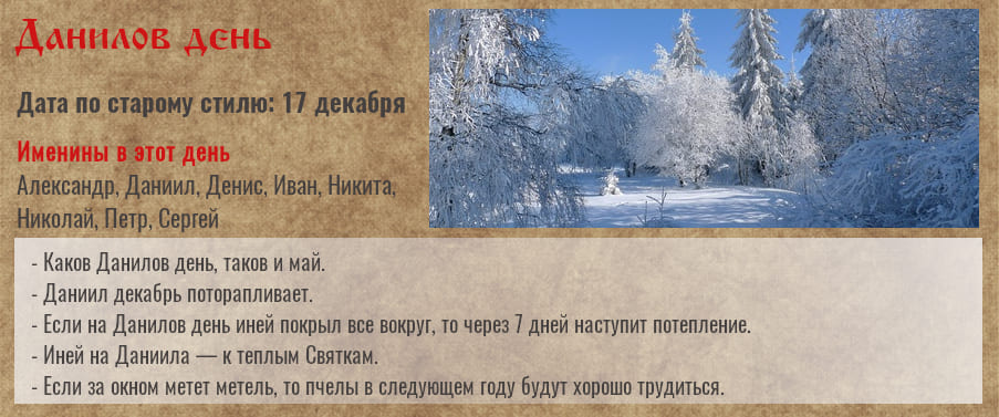 Данилов день Данилов день