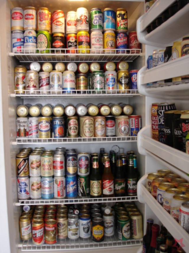 6. Когда жена уехала на выходные смешно, фото, холодильник