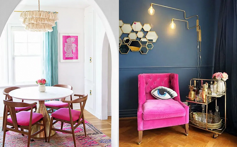 В гостях у Барби: как оформить интерьер в розовых тонах идеи для дома,интерьер и дизайн