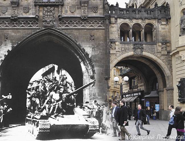 Как власовцы Прагу «спасали» великая отечественная война