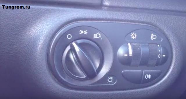 Блок управления светом Лада Калина