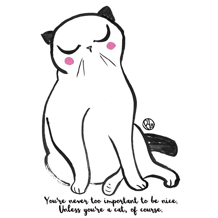 My Girlfriend Keeps Painting Our Life With 3 Cats And A Dog And I Can't Get Enough Of It!