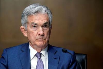 FILE PHOTO: Federal Reserve Chairman Jerome Powell testifies before the Senate on Capitol Hill in Washington, U.S., December 1, 2020. Susan Walsh/Pool via REUTERS