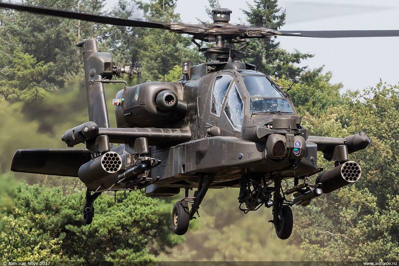 ВВС Нидерландов модернизируют вертолеты AH-64D Apache