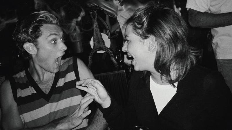 Джуд Лоу и Трэйси Фалько, 1995 год голливуд, звезды, знаменитости, ночная жизнь, фото