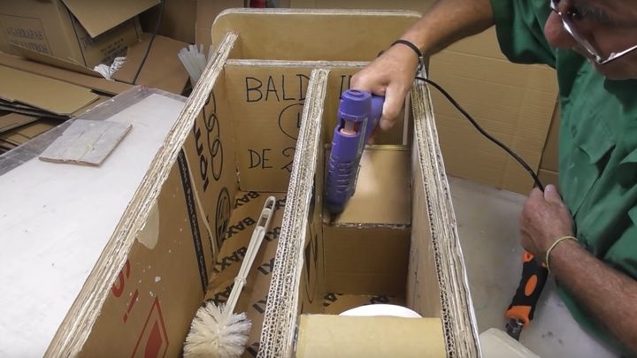 Комод из подручных материалов интерьер,комод,мебель,сделай сам