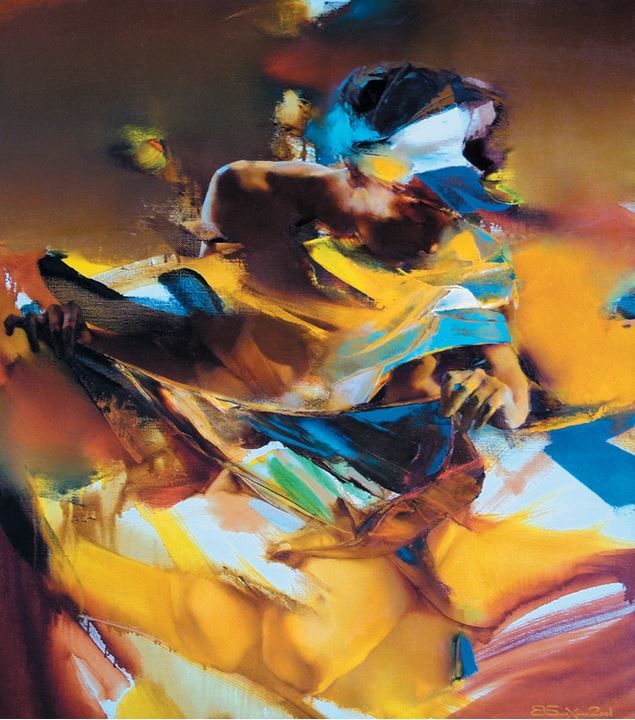 Во всех смыслах яркая живопись Валерия Блохина Валерий, художников, только, эмоции, много, затем, сейчас, десять, цвета, больше, фигуры, творчество, показывали, работа, после, цветом, впечатлений, музыку, сначала, После
