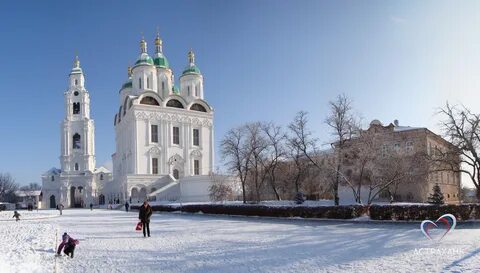 Зимняя Астрахань.