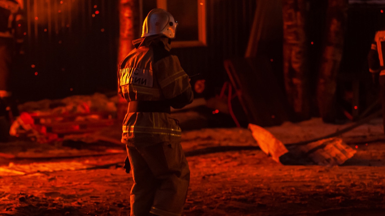 Возгорание произошло в одном из жилых домов Петербурга