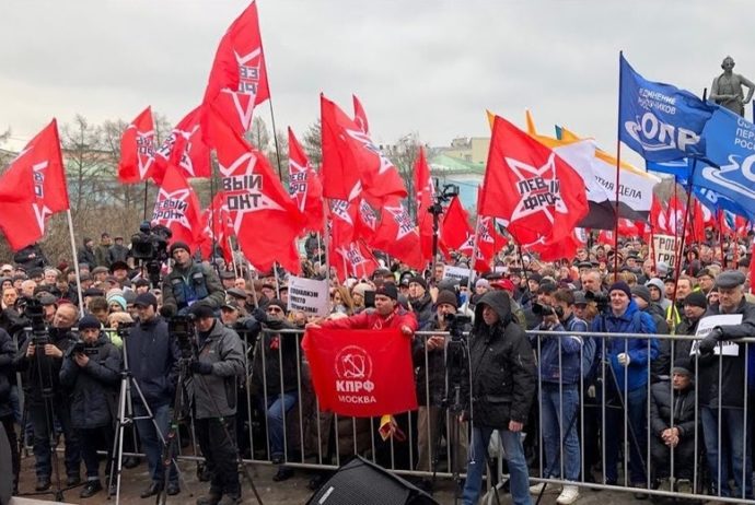 Подготовка «Красного майдана» Политика   