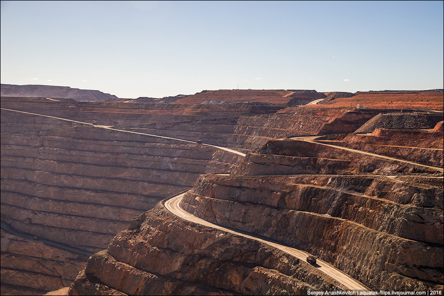 На что способен человек ради золота Super Pit,Австралия,золото,Рудник,фоторепортаж