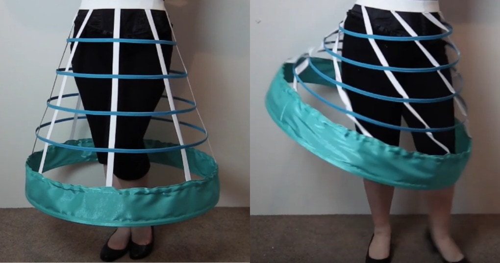 Как сшить подъюбник-«кринолин»: пышная нижняя юбка в стиле 50-60-х