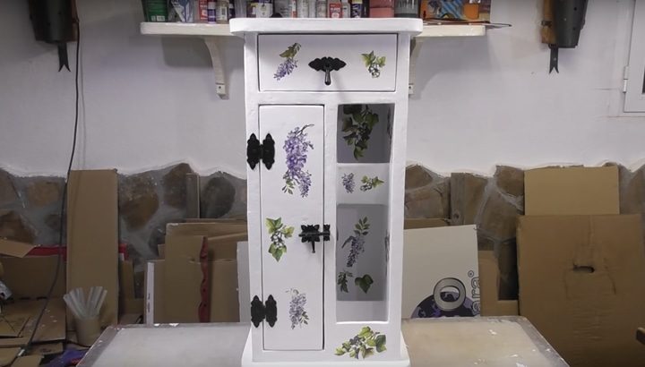 Комод из подручных материалов интерьер,комод,мебель,сделай сам