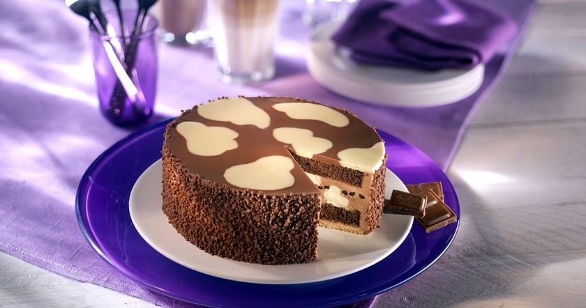 Многослойный шоколадный торт «Милка»: нежное угощение для всех