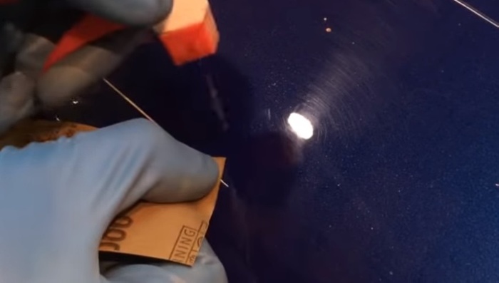 Как устранить глубокую царапину на кузове без полного его перекрашивания Марки и модели,полезные советы,ремонт автомобилей