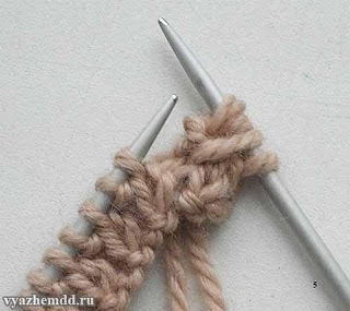2 интересных узора для шапок и шарфов 2 интересных узора для шапок и шарфов