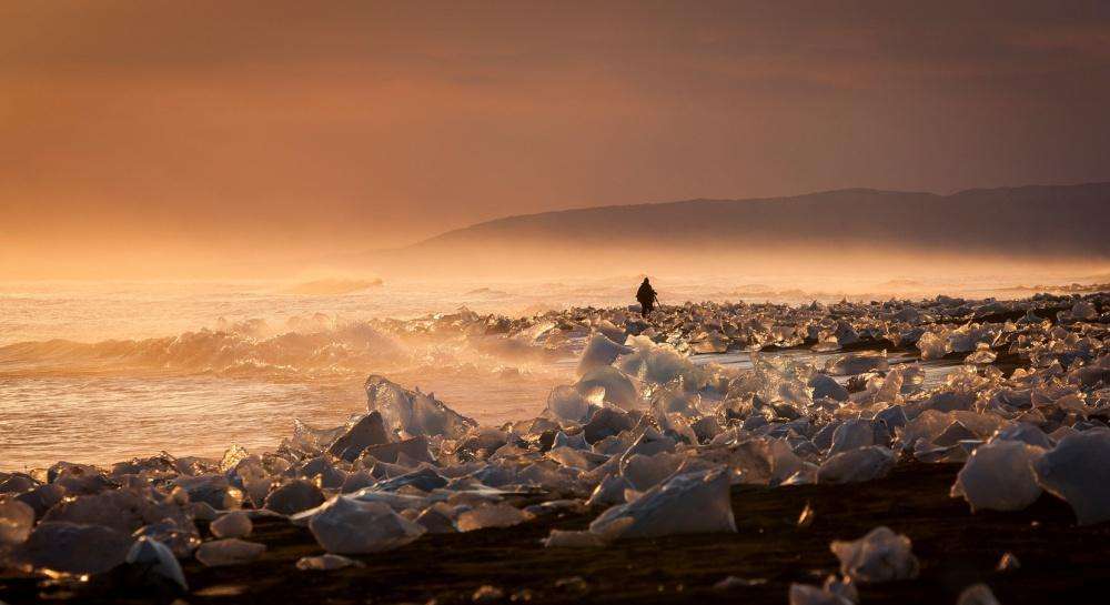 Ледниковая лагуна Йёкюльсаурлоун в Исландии