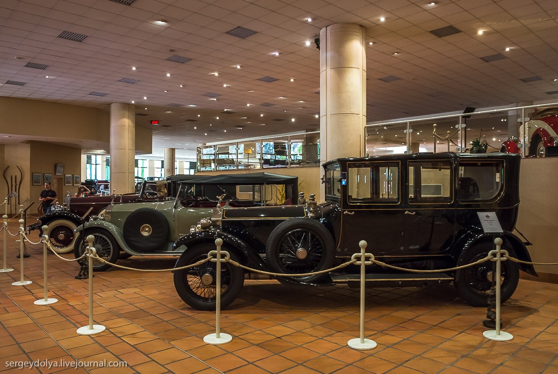 Музей автомобилей князя Монако Rolls, князя, MercedesBenz, Lamborgini, Royce, плане, переднем, имеет, Jaguar, Монако, Альбер, Ferrari, Chrysler, аукциона, Rosengart, выпуска26, заднем, года2223, Hispano, Suiza