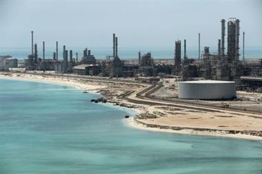 General view of Saudi Aramco's Ras Tanura oil refinery and oil terminal in Saudi Arabia May 21, 2018. Picture taken May 21, 2018. REUTERS/Ahmed Jadallah 