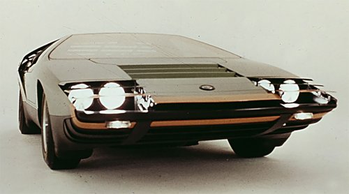 Концепт из будущего прошлого: Alfa Romeo Carabo 1968 года авто и мото,автомобиль,автоновости,тюнинг