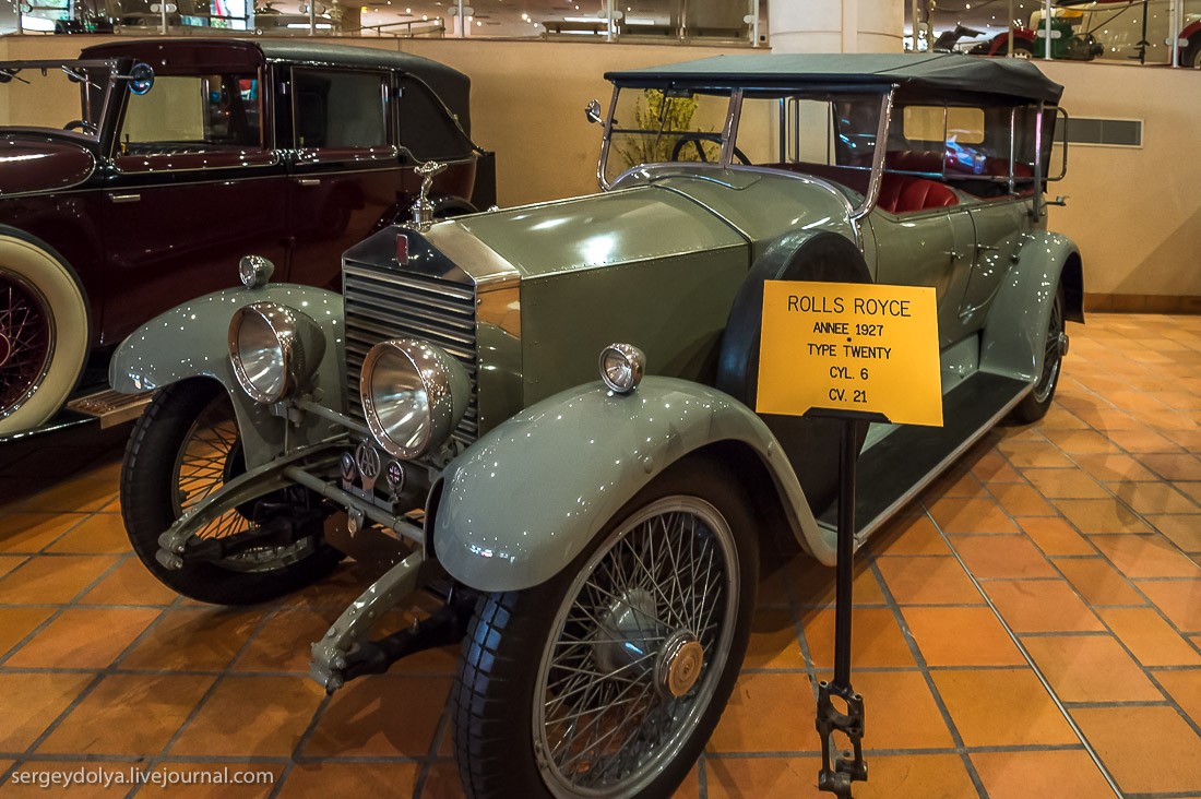 Музей автомобилей князя Монако Rolls, князя, MercedesBenz, Lamborgini, Royce, плане, переднем, имеет, Jaguar, Монако, Альбер, Ferrari, Chrysler, аукциона, Rosengart, выпуска26, заднем, года2223, Hispano, Suiza