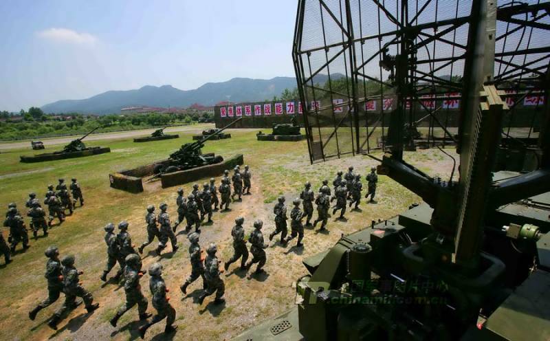 Китайская зенитная артиллерия эпохи холодной войны оружие