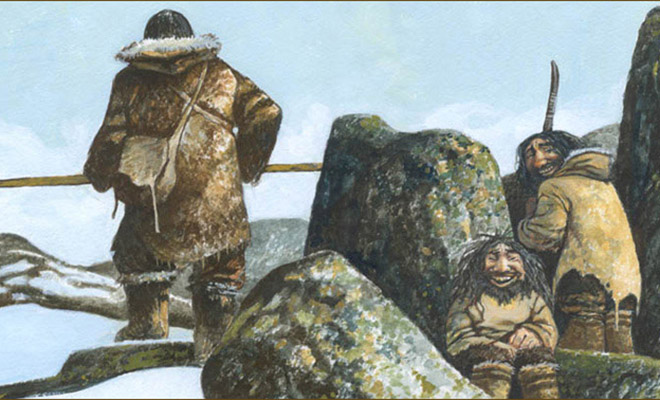 Подземные люди племени Сиртя. Они жили на Ямале, но вместо того, чтобы кочевать по поверхности, обитали под землей Сиртя, Возможно, образом, сихиртя, племени, людей, которых, племя, сопки, загадкой, остается, таким, назад, также, Ямале, ненцы, мамонтов, приручить, множество, антропологов