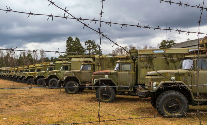 Как консервируют военную технику БТР,военная техника,война,консервация,Пространство,танк