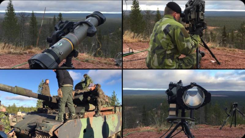 Швеция принимает на вооружение ПТРК RBS-58 оружие