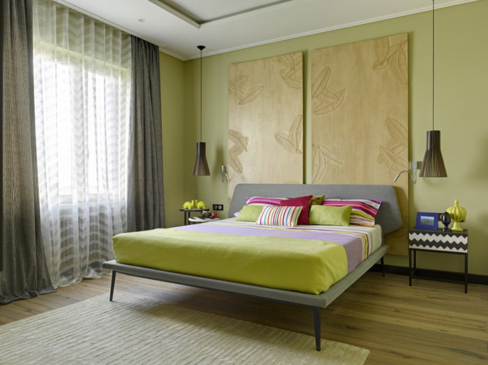 Экзотическая квартира-студия в Москве, 90 м² интерьер и дизайн