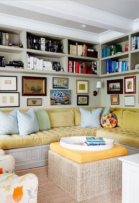 Отличные варианты оформления скрытых пространств в гостиной Отличные варианты оформления скрытых пространств в гостиной идеи для дома,интерьер и дизайн