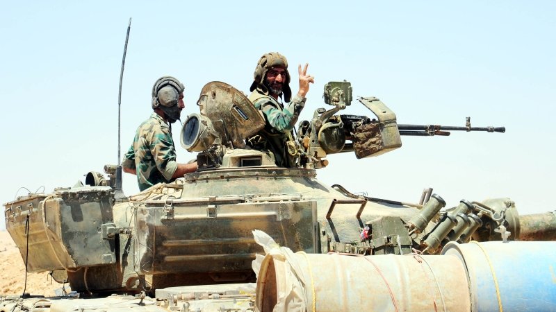 Правительственные войска готовят наступление на позиции ИГИЛ в Дейр эз-Зоре