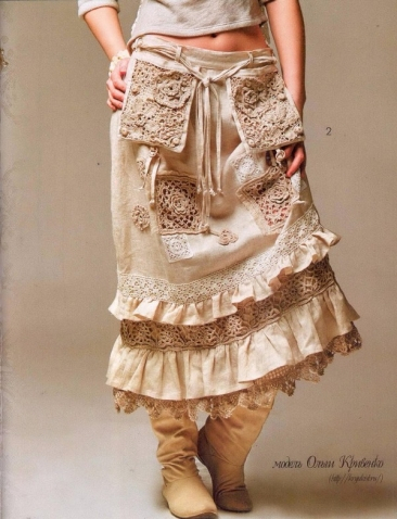 Для тех, кто вяжет и шьет. Идеи для комбинирования вязания и ткани Для тех, кто вяжет и шьет. Идеи для комбинирования вязания и ткани вязание