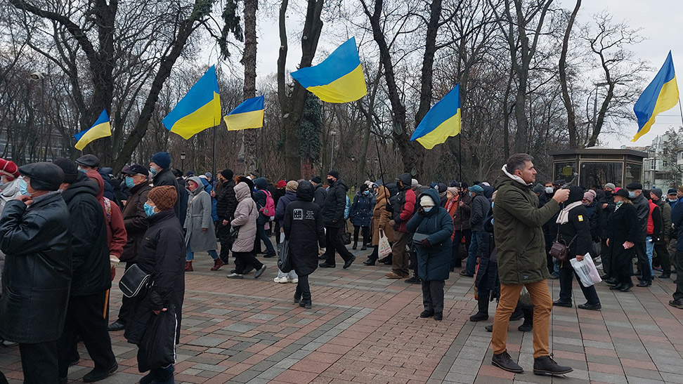 Заоблачные тарифы на коммуналку вывели отчаявшихся киевлян на улицы Заоблачные тарифы на коммуналку вывели отчаявшихся киевлян на улицы украина