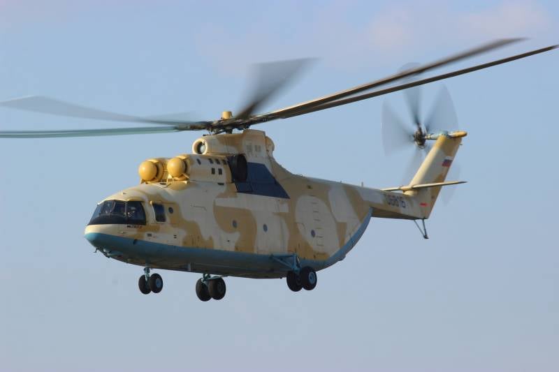 Вертолет Ми-26Т2В дошел до серии и боевого применения ввс