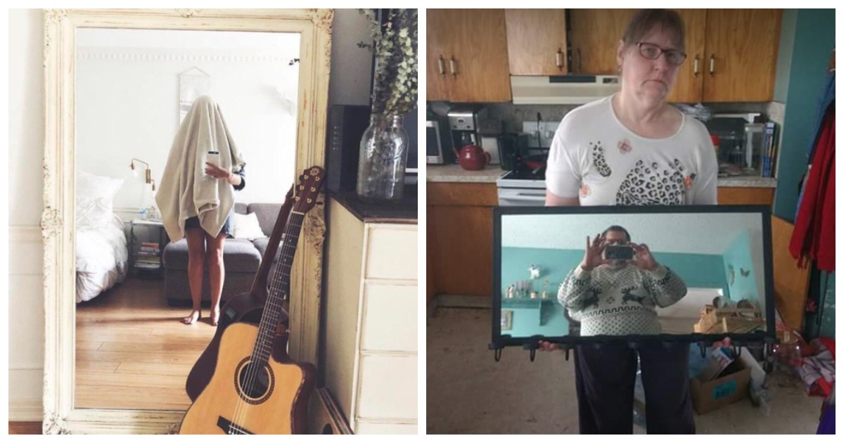 Как продать зеркало в интернете, сделав акцент на зеркале?