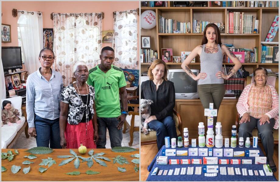 Чем лечатся люди в разных странах: фотограф-путешественник показал домашние аптечки лекарства, которые, лекарств, много, работает, квартире, очень, чтобы, своем, пищевого, Гаити, лечения, живут, кашля, принимает, аптеке, районе, Швейцария, которая, своей