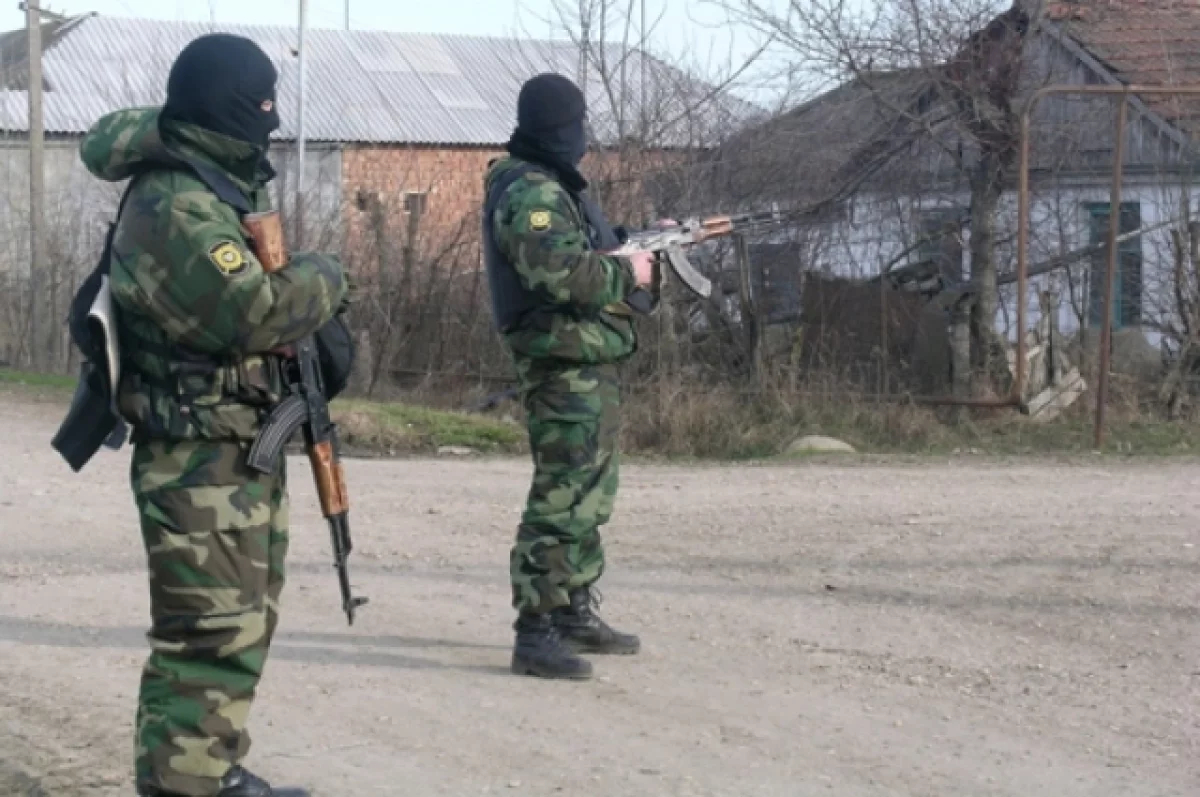В Сети показали кадры перестрелки с боевиками в Дагестане от первого лица