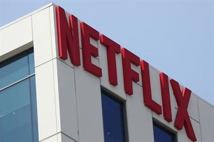 The Netflix logo is seen on their office in Hollywood, Los Angeles, California, U.S. July 16, 2018. REUTERS/Lucy Nicholson 