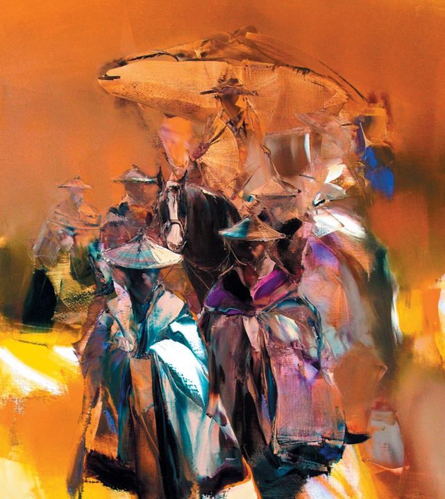 Во всех смыслах яркая живопись Валерия Блохина Валерий, художников, только, эмоции, много, затем, сейчас, десять, цвета, больше, фигуры, творчество, показывали, работа, после, цветом, впечатлений, музыку, сначала, После