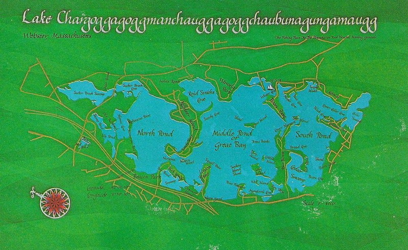 Чаргоггагоггманчауггагоггчаубунагунгамаугг Топонимы, названия, язык