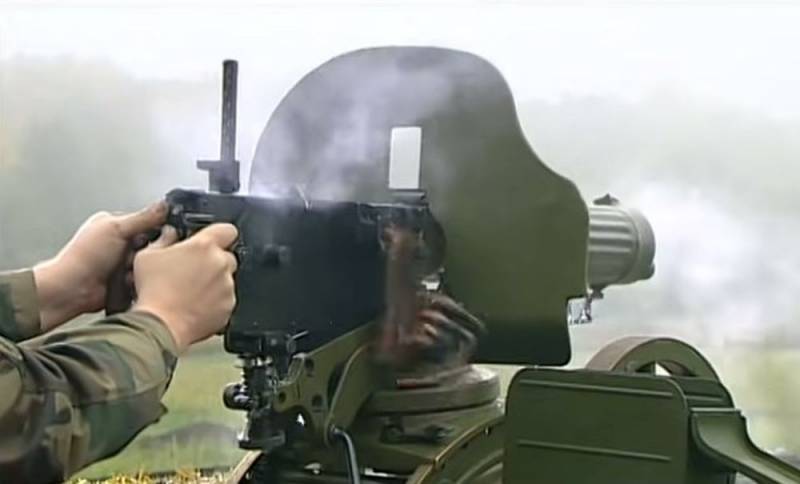Украинская тероборона вовсю используют пулемёты образца 1910 года