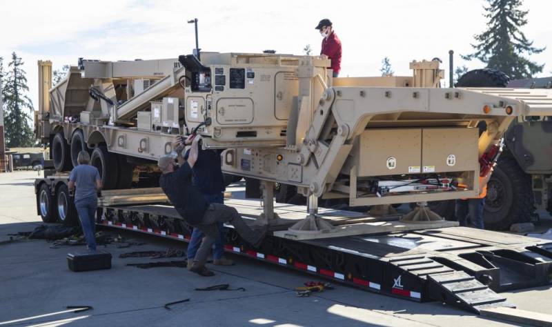 Опытный гиперзвуковой ракетный комплекс LRHW Dark Eagle передан в войска оружие