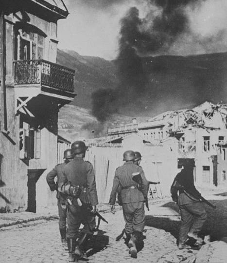 «Массандра». Оккупация и освобождение история