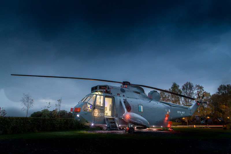 Sea King был куплён в марте 2016 года на интернет-аукционе MOD за 7 тысяч фунтов стерлингов в мире, вертолет, дизайн, дом, интересное, креатив, отдых