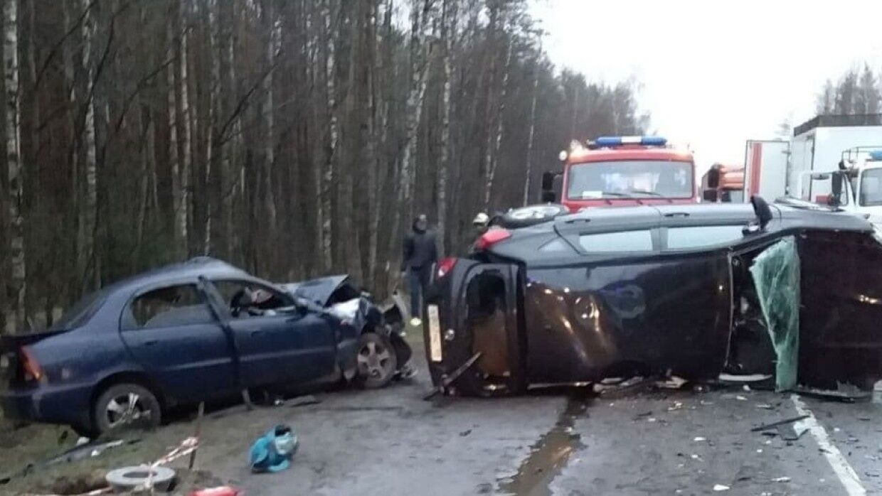 Дтп 18.04 2021. Жуткое ДТП В Ленинградской области.