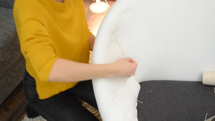 Неожиданная переделка офисного стула своими руками — отличный результат кресло,мебель,переделка,своими руками,умелые руки