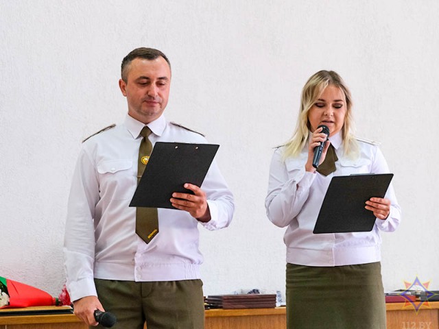 В Бобруйске прошло мероприятие, посвященное Дню пожарной службы Республики Беларусь.