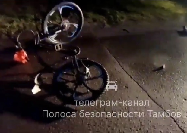 В Тамбовской области парень без прав на «Гранте» сбил насмерть велосипедиста