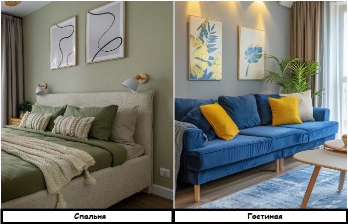 Ошибки, которые легко совершить при выборе цвета для интерьера